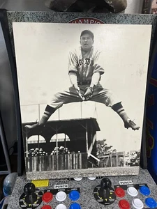 Vintage Boston Red Sox Joe Cronin Original 19.5 x 15.5 Photo on Canvas Wood READ - Picture 1 of 8