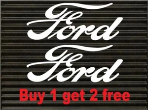 FORD Decal (Buy 1 get 2  FREE) Decal Vinyl Sticker FREE SHIPPING - Picture 1 of 1