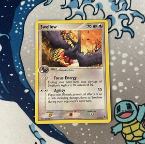 Swellow 15/17 Common Pop Series 1 Set Promo Pokemon Card 2004 NM - Picture 1 of 3
