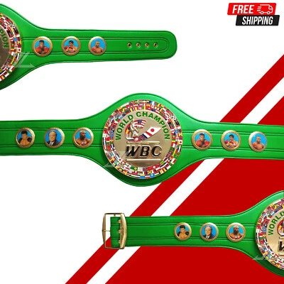 WBC世界拳击锦标赛冠军腰带成人尺寸复制品腰带高品质 — 第 1/4 张图片