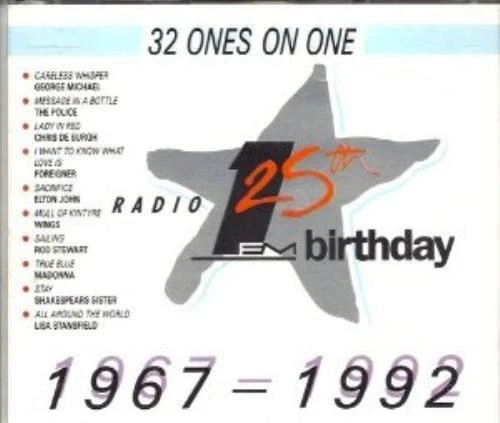 Various Artists : Radio 1s 25th Birthday; 32 Ones on One 1 CD Quality guaranteed - Image 1 of 2