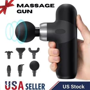 ALLJOY Massage Gun Mini Massager with 4 Speed for Muscle Relax - Picture 1 of 11