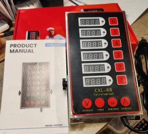 YOOYIST Commercial 6 Channel Kitchen Timer Digital JDQ06 - Picture 1 of 2