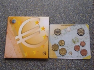 Italy 2007 year UNC coin set from 1 cent - 2 euro total 8 coins 3,88 euro - Picture 1 of 1