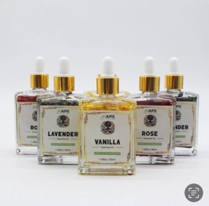 Long Lasting Vanilla Organic Body Oil - Picture 1 of 6