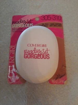 Covergirl Ready Set Gorgeous Powder Foundation Oil Free - 305-310 Medium Deep - Image 1 of 4