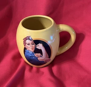 Smithsonian Rosie the Riveter We Can Do It Barrel Coffee Mug - EUC - Picture 1 of 3