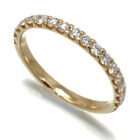 Auth Star Jewelry Ring Diamond 0.30ct Us4.5 18k 750 Yellow Gold 