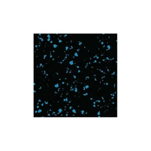 PAVIMENTO SPORT NEGRO CON PARTICULAS AZULES 8MM ( METRO LINEAL ) - Imagen 1 de 2