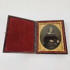 Antique Cased Ambrotype? Photograph Portrait Of A Lady By URIE Glasgow