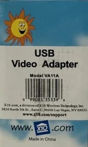 X10 USB Video Adapter Model VA11A Home Security & Surveillance Camera Brand NEW - Picture 1 of 5