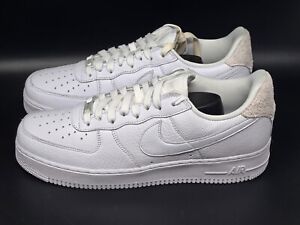 Nike Air Force 1 '07 Craft Mens Size 12 Shoes Triple White Vast Grey CN2873-101