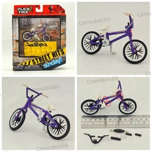 FLICK TRIX Street Hits Sunday! Miniature BMX Finger Bike with Barrier Toys Rare - Picture 1 of 6