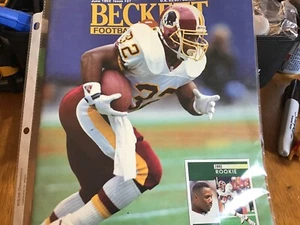 BECKETT FOOTBALL MONTHLY ISSUE #27 JUNI 1992 RICKY ERVINS/MICHAEL IRVIN - Bild 1 von 2