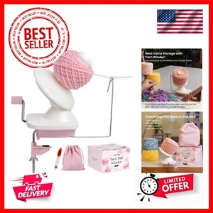 Yarn Winder, Ball Winder for Crocheting and Knitting, Ideal Gifts for Women's... - Picture 1 of 10