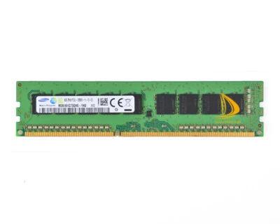 SAMSUNG 8GB 2RX8 PC3L-12800E DDR3-1600Mhz  ECC UDIMM Unbuffered RAM M391B1G73BH0 - Image 1 of 4