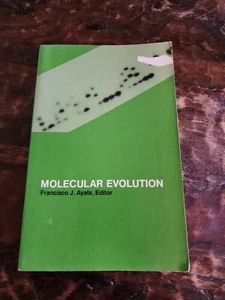 Molecular Evolution By Francisco J. Ayala 1976 - Picture 1 of 14