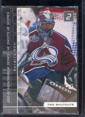 2001-02 ITG BAP Memorabilia He Shoots He Scores Decoy Patrick Roy - Image 1 of 2