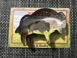 5” BUFFALO Bison Metal COOKIE CUTTER, Pancake, Sandwich Bread RARE Vintage - Picture 1 of 5