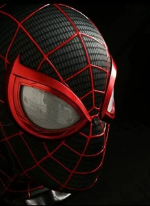 Spider-Man Miles Morales Helm Cosplay Spiderman Halloween 3D Maske Kostüm Cool - Bild 1 von 9