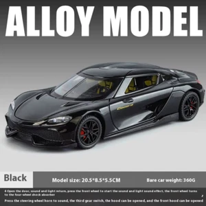 1:24 Gemera GT Super Sport Car Alloy Diecast Metal Model Car Sound & Light Hobby - Picture 1 of 24