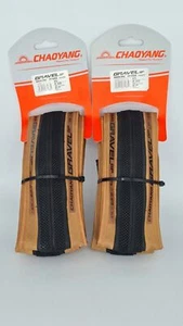 2 Stk. Chaoyang Gravel GP Reifen Tanwall Tubeless Ready Dual Comp 37-622 700x35C - Bild 1 von 3