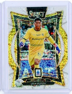 2024-25 Panini Select Serie A ZION SUZUKI Rookie RC Blanco Brillo Prizm SSP - Imagen 1 de 2