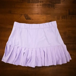 T. TAHARI by Talbots Skort Plissee Saum Lavendel Lila Damen Sportrock L - Bild 1 von 3