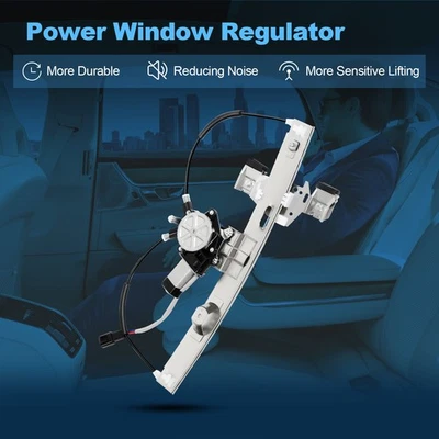Regulador de janela direita passageiro traseiro com motor para Pontiac Grand Prix 2004-2008 - Imagem 1 de 4