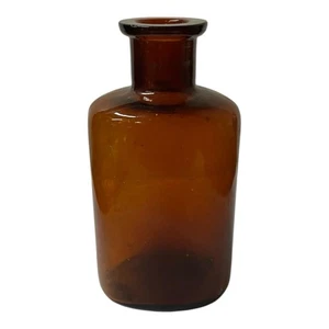 Wyeth 113 Brown Antique Medicine Bottle 4 Inches Tall - Picture 1 of 4