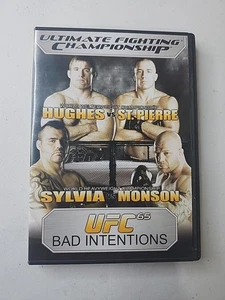 UFC 65 Bad Intentions DVD Hughes vs St Pierre Sylvia vs Monson - Bild 1 von 14