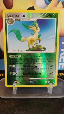 LEAFEON Lv. 49 Rising Rivals POKEMON Reverse Holo 2009 Trading Card 45/111 - Image 1 of 2