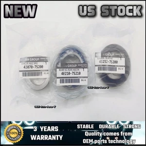 3× Rear Axle Bearing Inner Spacer Oil Seal Kit For Nissan Frontier Titan Xterra - Picture 1 of 4