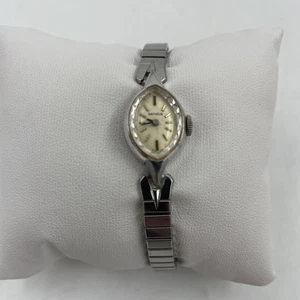 BENRUS DAMEN VINTAGE HANDAUFZUG UHR (14K G.Electroplate) SCHÖN & läuft einwandfrei - Bild 1 von 9