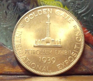 Medalla sin circular Golden Gate International Exposition 1939 Exposition - Imagen 1 de 3
