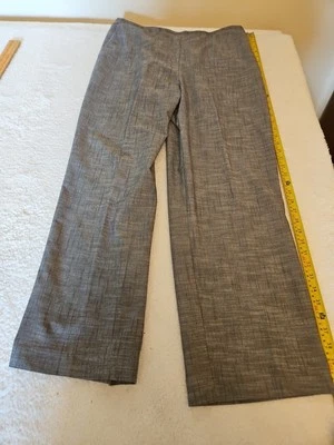 ALFRED DUNNER Women's Lt Gray Pull-on Dress Pants Sz 16 Slash Pockets - Image 1 of 4