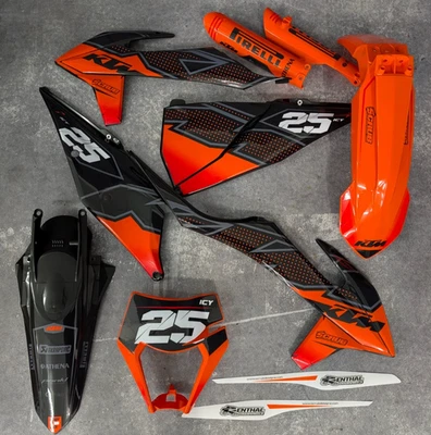 Plastics + Graphics KTM 2020 2021 2022 2023 XC-W XCF-W EXC EXC-F - Image 1 of 4