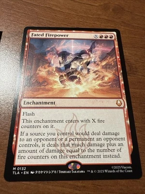 Fated Firepower - 0132 - Avatar: The Last Airbender TLA - MTG - NM/M - Image 1 of 4
