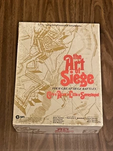 The Art of Siege Quad | 1978 | SPI {UNPUNCHED - COMPLETE} VERY RARE - OOP - Picture 1 of 10