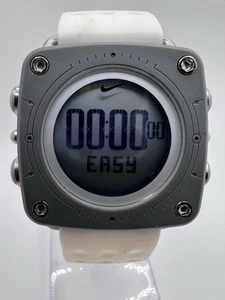 Rare Nike Mettle Drill SI WC0070 Gray/White Sporty Digital Watch - Picture 1 of 17