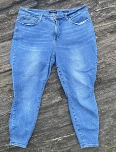 Jeans Judy blu donna taglia 22W skinny fit blu denim 38x29 - Foto 1 di 15