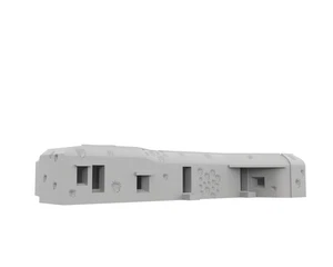 Dover Radar Station Bunker - WWII03 3D PRINTED Wargame Terrain Bolt Action - Picture 1 of 5