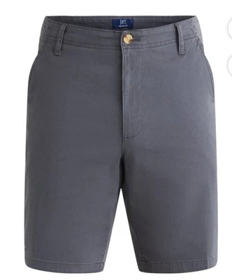 George Size 36 Flat Front Shorts 9” Inseam, charcoal Sky New With Tag - Image 1 of 4