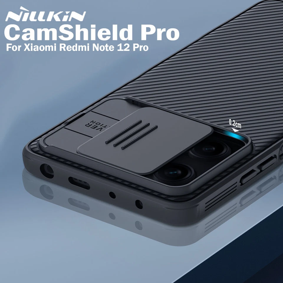 Funda protectora de lente Nillkin CamShield Pro para Xiaomi Redmi Note 12 Pro Foto 1 de 1