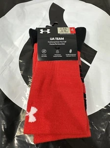 Under Armour UA Team Cushioned Over The Calf Football Baseball Socks 1367822 - Picture 1 of 4