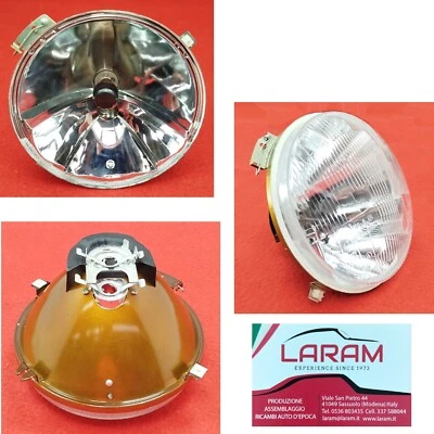 Fanale anteriore doppia parabola fissaggio con molla diam.170 mm Ferrari-Fiat - Immagine 1 di 4