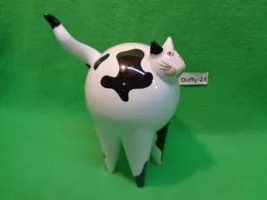 Stehende Katze weiß / schwarz Animal Park 16 cm von Villeroy & Boch - Bild 1 von 2