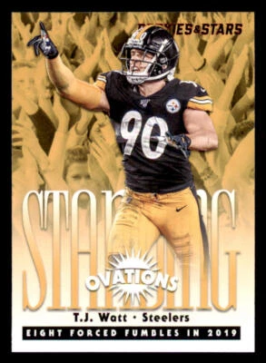 2020 Rookies and Stars Standing Ovation #18 T.J. Watt - Image 1 of 2