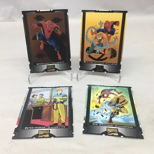 1994 Marvel Spiderman Promo cards Cookie Crips Lot of 4 - Picture 1 of 9