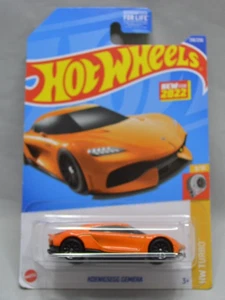 Hot Wheels #138 HW Turbo Koenigsegg Gemera Orange 8/10 Mattel B5 - Picture 1 of 3